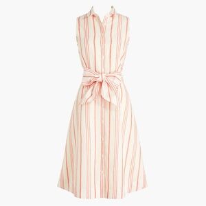 J. Crew Dress with Red and White Stripes